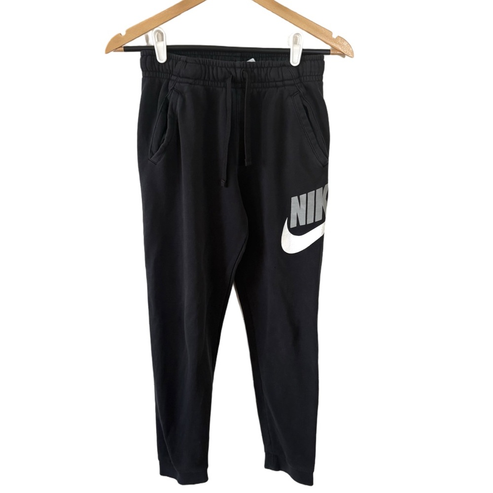 Nike Standard Fit Men’s Joggers Black XL – Logo Sweatpants (Flawed)